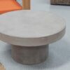 Round Outdoor Coffee Table - Image 2