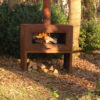 Enok Outdoor Fireplace - Image 3