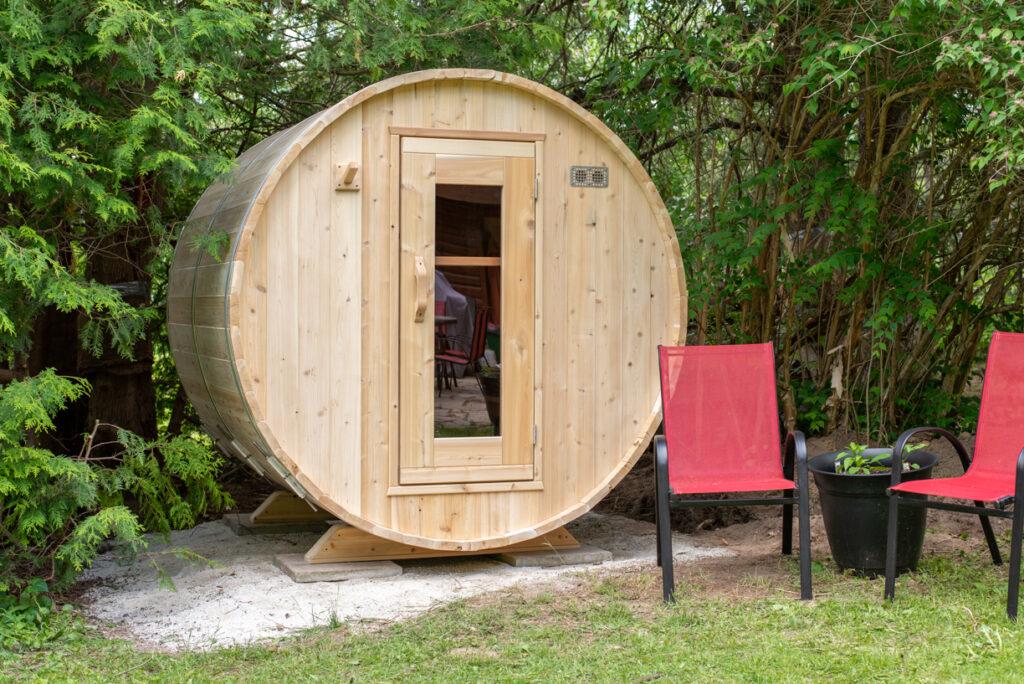 White Cedar Sauna Caragh Nurseries