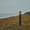 Aludra Bollard Light in Seaside Black