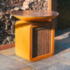 Gas-fired Corten Steel Halo Piezo - Image 4