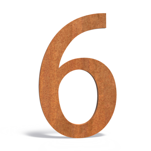 Corten Steel Numbers for letterboxes - Image 8