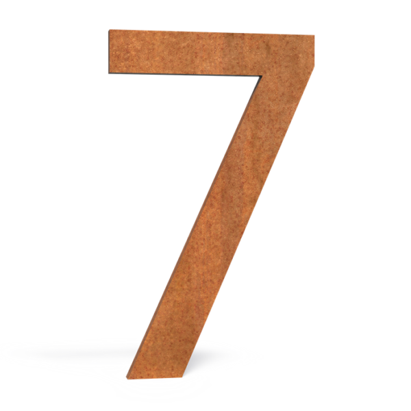 Corten Steel Numbers for letterboxes - Image 9