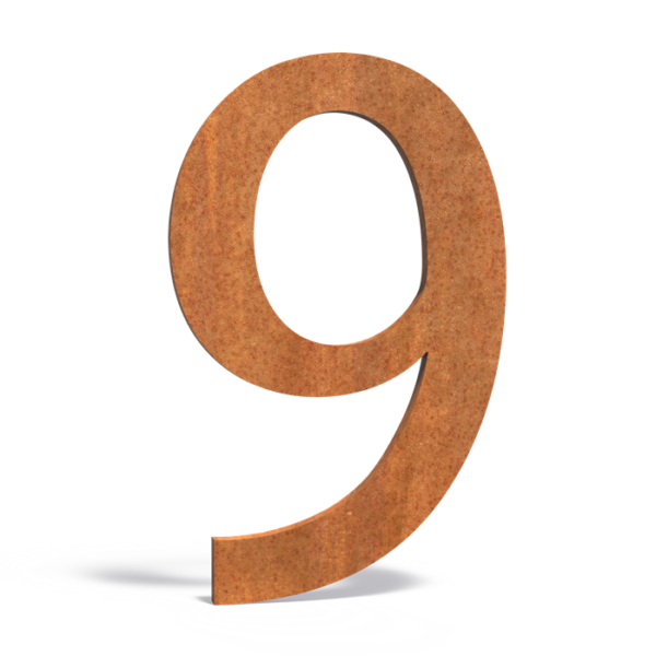 Corten Steel Numbers for letterboxes - Image 11