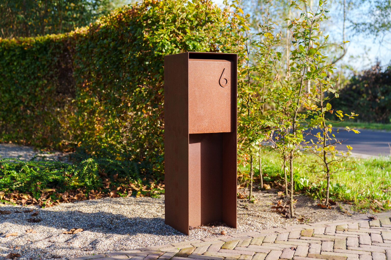 Corten Steel Flyn Letterbox Caragh Nurseries — free download