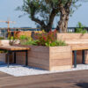 Fleming Hardwood Pot - Image 2