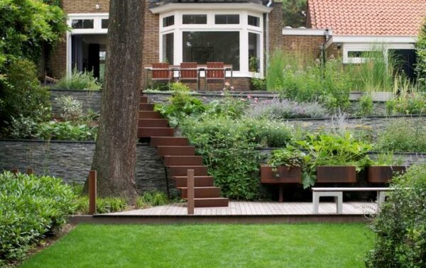 Corten Steel Stairs - Image 2