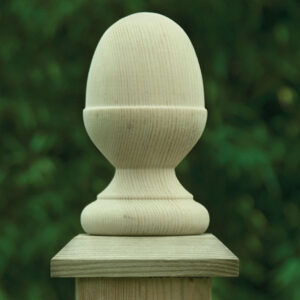 Fence Post Finials - Acorn Finial 75mm