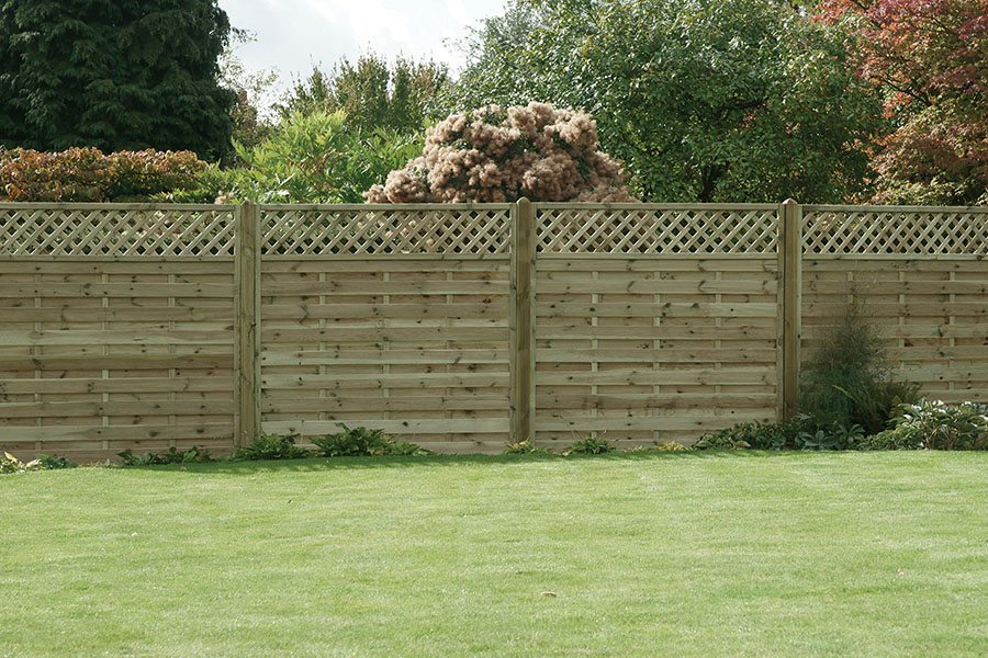 Horizontal Lattice Top Panels