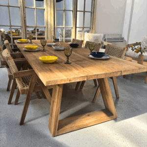 Venezia Recycled Teak Dining Set (3m)