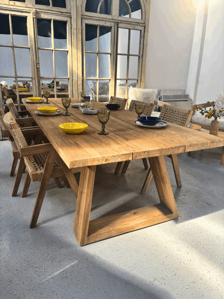 Venezia Recycled Teak Dining Set