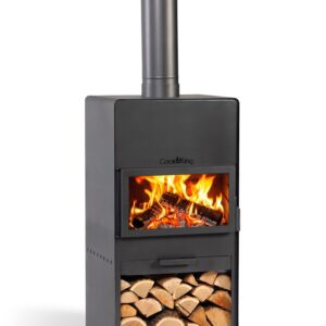Hades Garden Fire with Tempered Glass