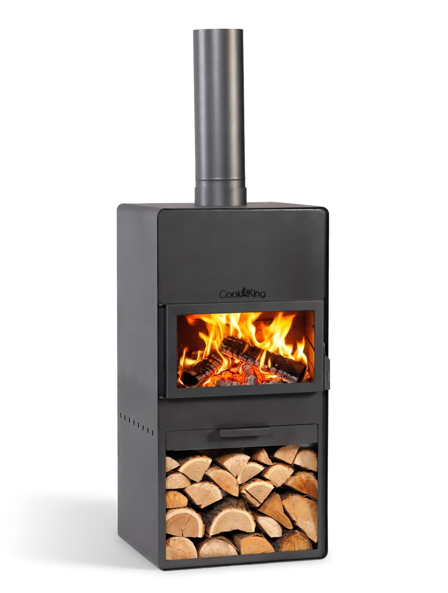 Hades Garden Fire with Tempered Glass