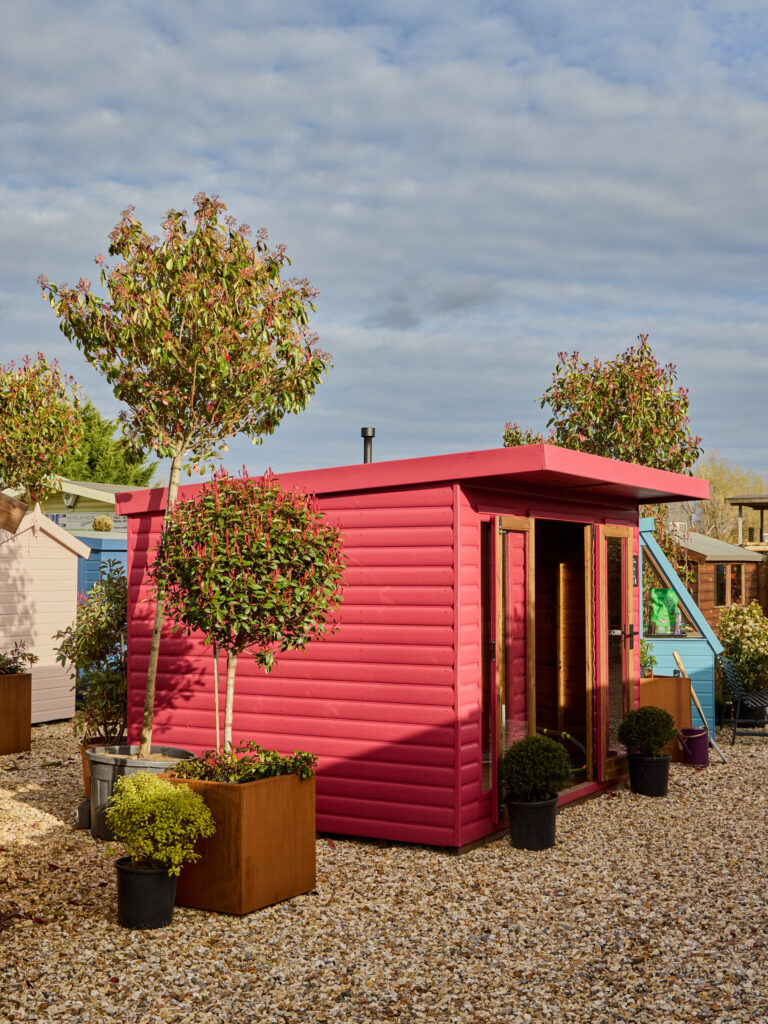 Pent Summerhouse – Painted Finish