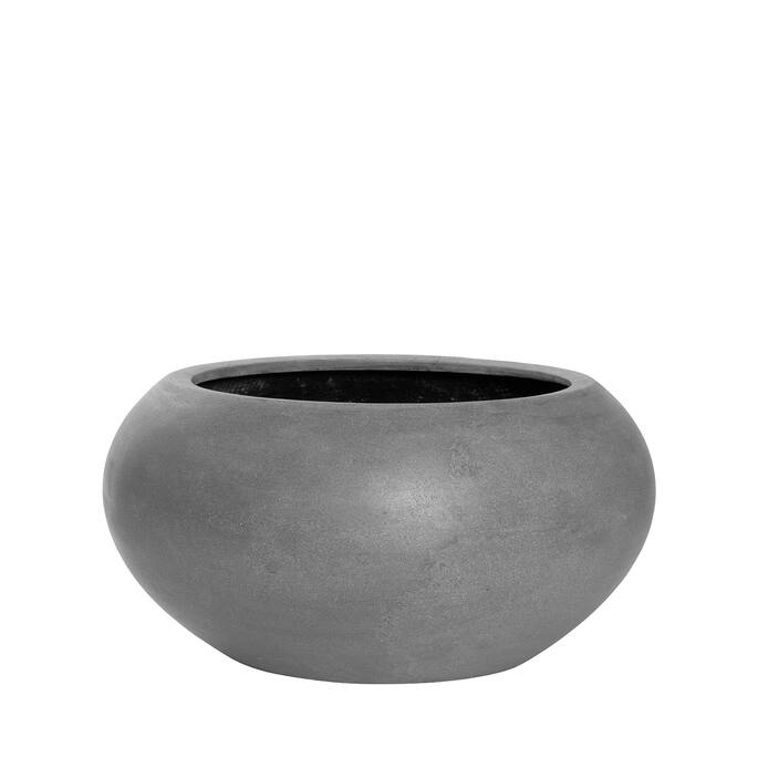 The Cora Bowl Planter – Grey Stone