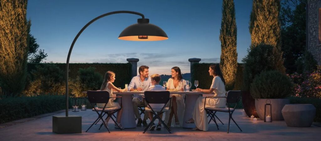 Dome Infrared Heater & Light